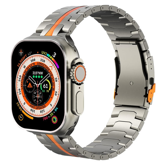 Titanbånd til Apple Watch
