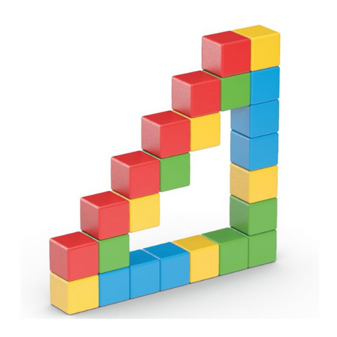 Magnetiske byggeklosser for småbarn - STEM Montessori-leker