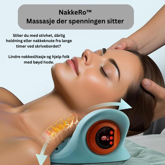 NakkeRo™ – Massasje der spenningen sitter