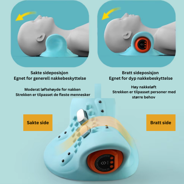 NakkeRo™ – Massasje der spenningen sitter