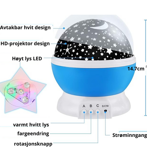 ScandiLifeNo - Starry kids Projector