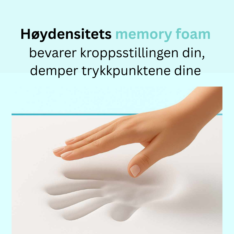 Avlastende™ Sittepute – Lindrer smerter i korsrygg, hofte og halebein